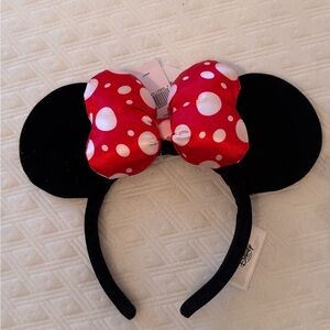 Disney Red Polka Dot Bow Headband